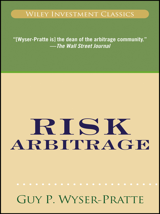 Cover image for Risk Arbitrage
